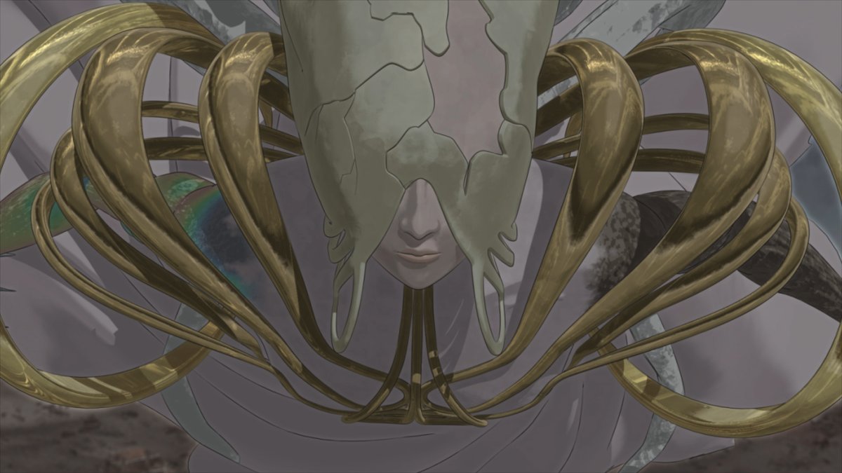 Tvアニメ Fairy Gone フェアリーゴーン 一口メモ 妖精憑きによる融合体 マーリヤの妖精器官へヴェロニカの妖精原体が融合したことで アッシュクラッドとブラッドドーターが混ざり合い生まれた 妖精憑き による純然たる 融合体 アッシュライクスノウ