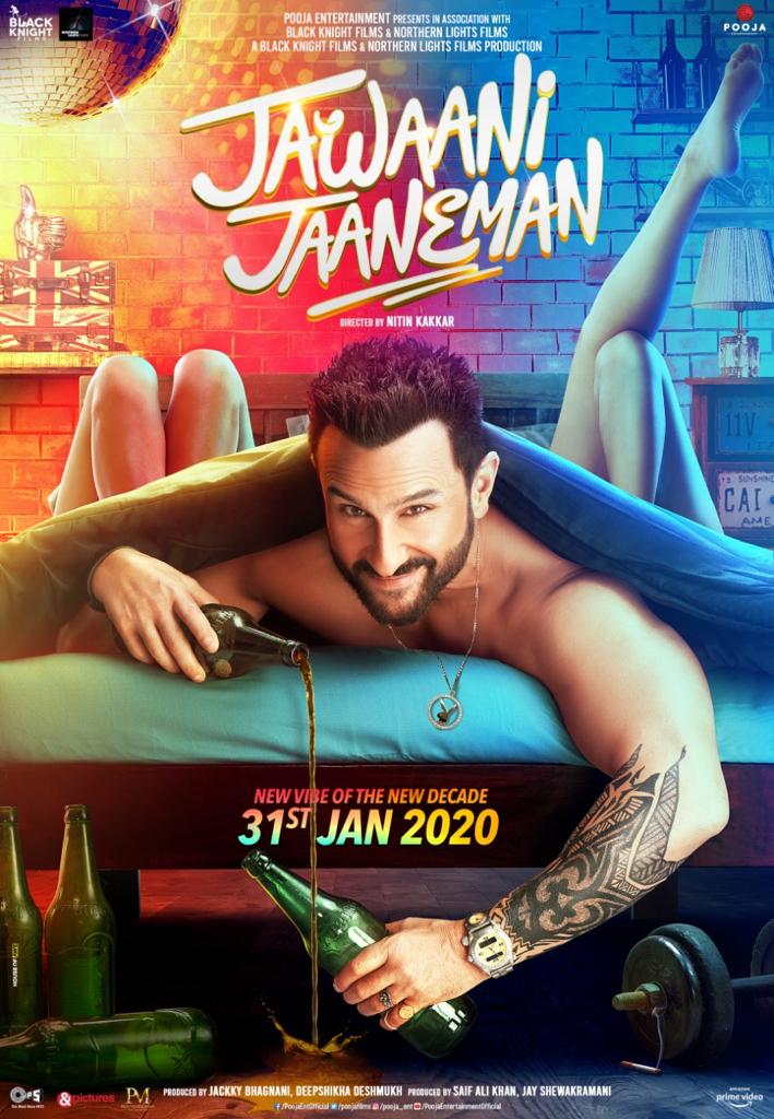 tipsofficial's tweet photo. Checkout the newest poster from #SaifAliKhan, @AlayaF___ and #Tabu starrer #JawaaniJaaneman!
@vashubhagnani @jackkybhagnani @jayshewakramani @PuriAkshai @honeybhagnani @poojafilms @nitinrkakkar #BlackNightFilms #NorthernLightFilms 

Releasing on 31st Jan, 2020 https://t.co/LMBO1WEH2n