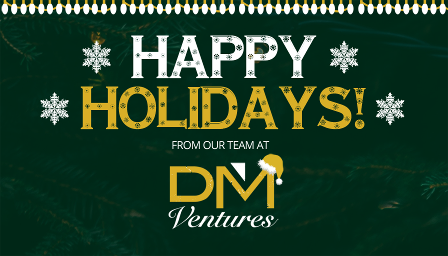 DreamMakerVC's tweet photo. As the holiday season approaches and another year closes, Dream Maker Ventures wishes you and yours a very Merry Christmas and Happy New Year. Happy Holidays!
#DMVentures #DreamTO #DreamMaker #DreamBig #Toronto #venturecapital #diversity #HappyHolidays https://t.co/Vq8ognqwVG