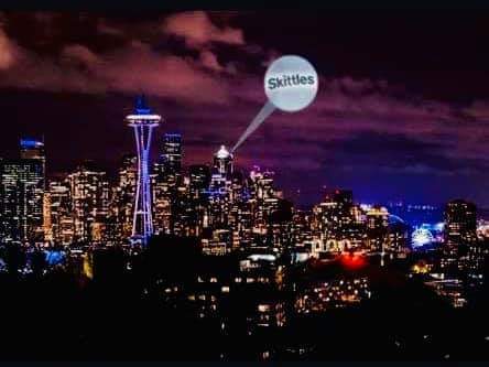 JD12thman's tweet photo. Live look at downtown Seattle right now.  #BeastSignal #BeastMode #GoHawks https://t.co/WxhzYqPSG7