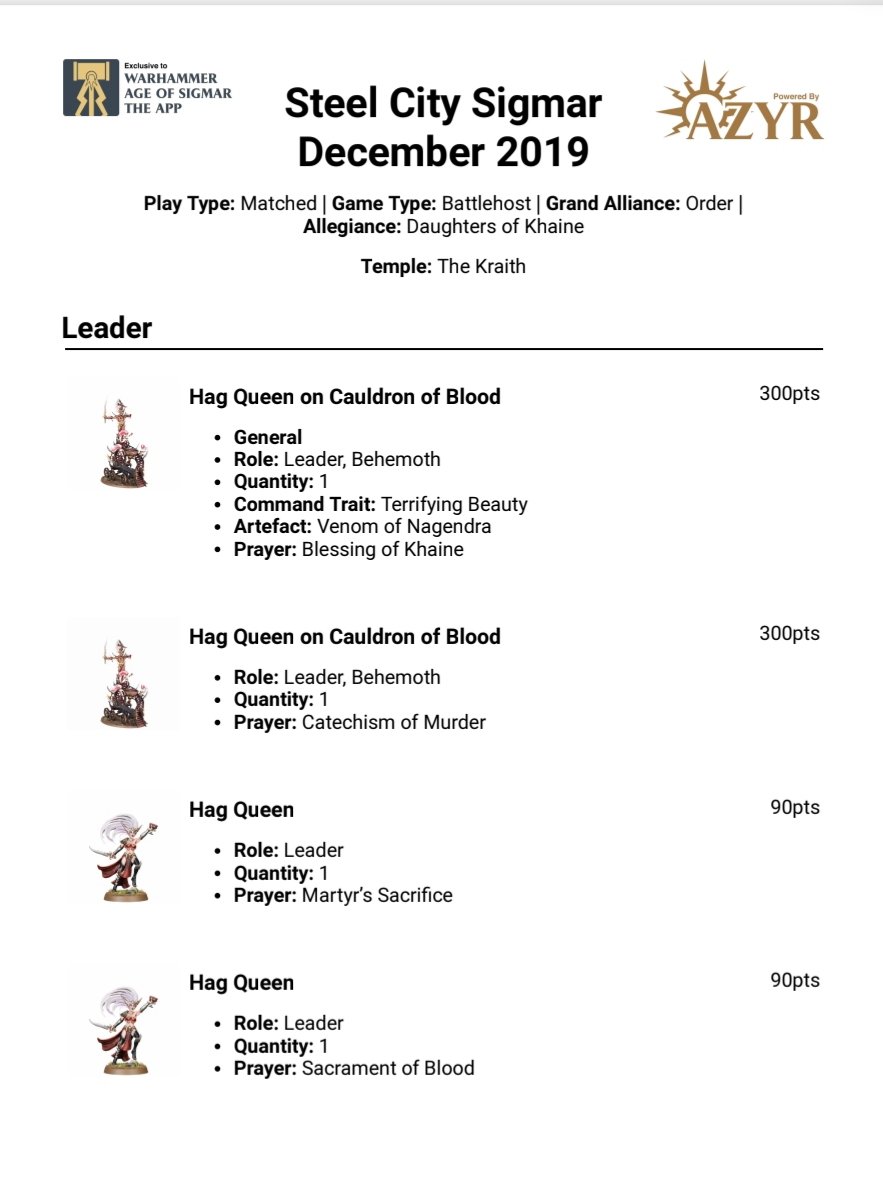 StrengthHammer_'s tweet photo. Got my list decided for the one day event out with the Steel City Sigmar group this Sunday. #Kraith https://t.co/cEpmRGvnru