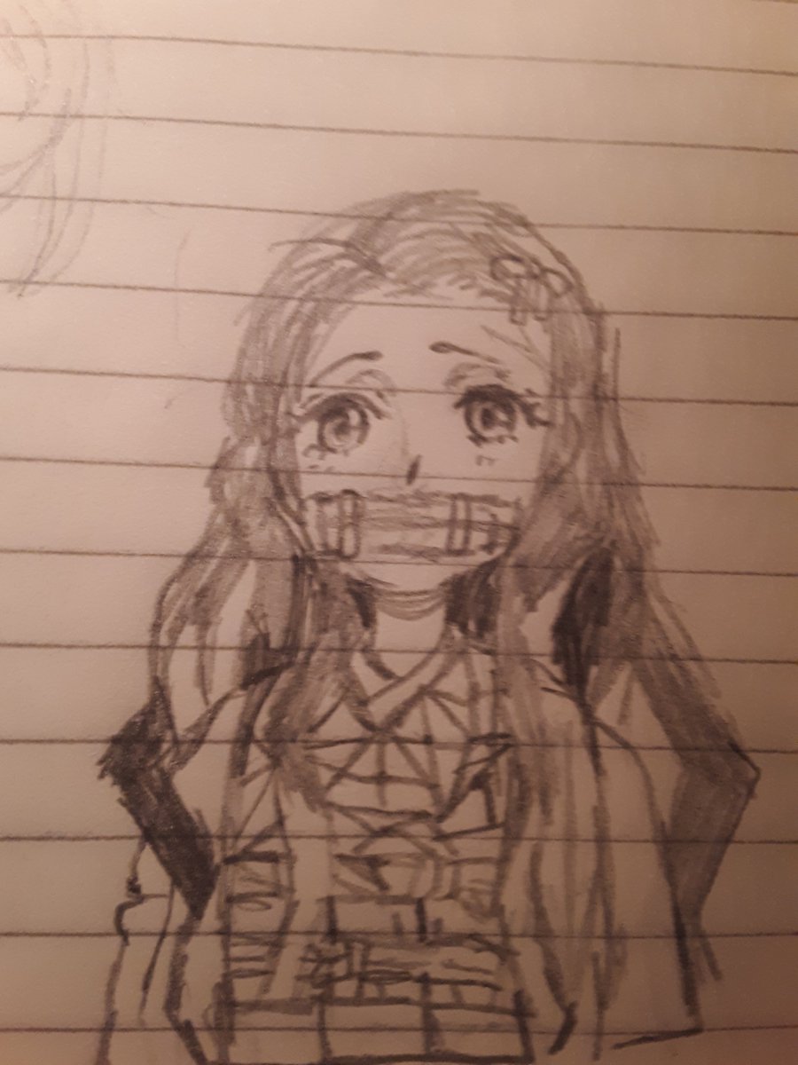 asmr2004's tweet photo. nezuko 

( im going to get the manga soon ) 
#demonslayer #nezuko https://t.co/5nER3Z9wmY