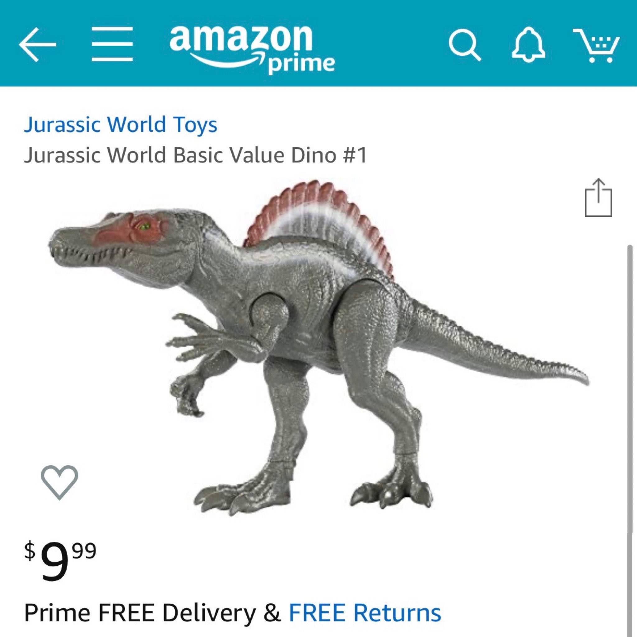 Collect Jurassic a Twitter: "Spinosaurus: https://t.co/x8PANde4Ou  Proceratosaurus: https://t.co/GRndgk28E8 Now available on Amazon! The Basic  12” Spinosaurus plus the new 12” Proceratosaurus are shipping at the end of  the month, get 'em while