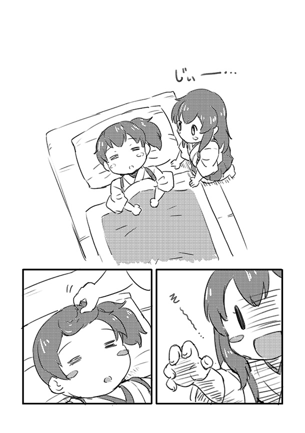 新刊は赤城編なので会場用のおまけ本にも赤城編(+加賀)を描きました、是非手に入れてください^^ よろしくお願いしますー 