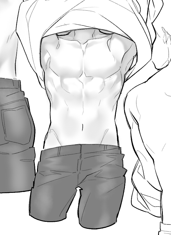 Muscles in jeans ✨ 