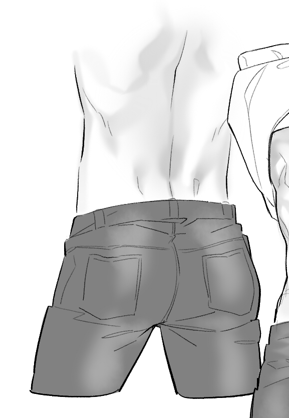 Muscles in jeans ✨ 