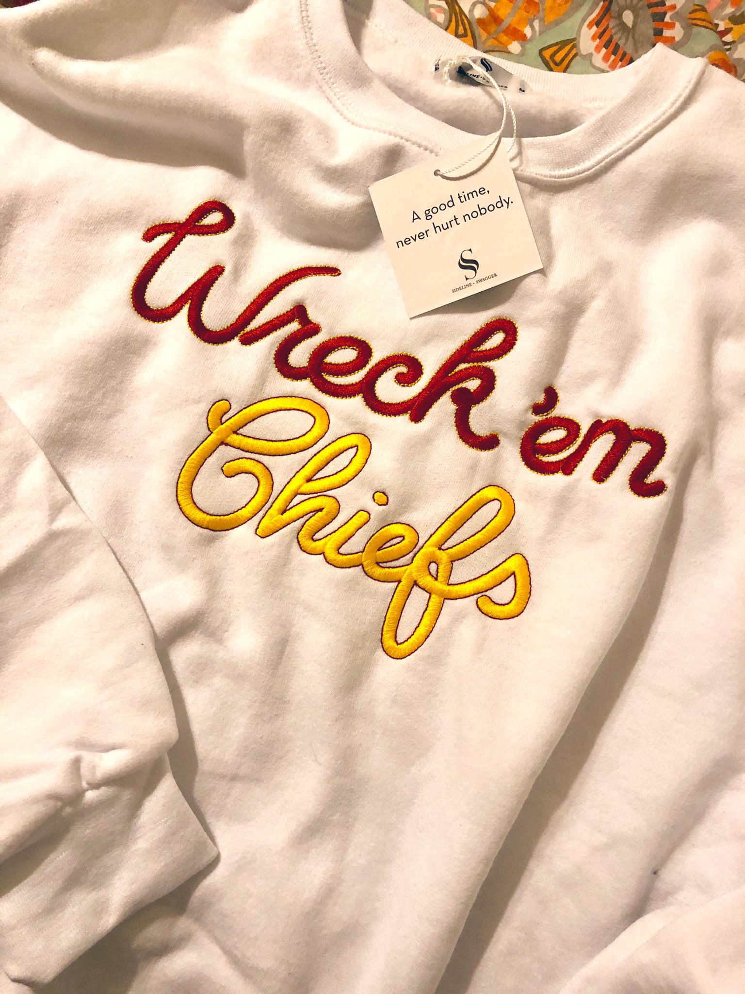 Wreck em chiefs shirt Clearance