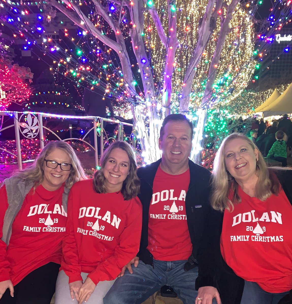 SheaWD's tweet image. Christmas lights on the Fayetteville square!