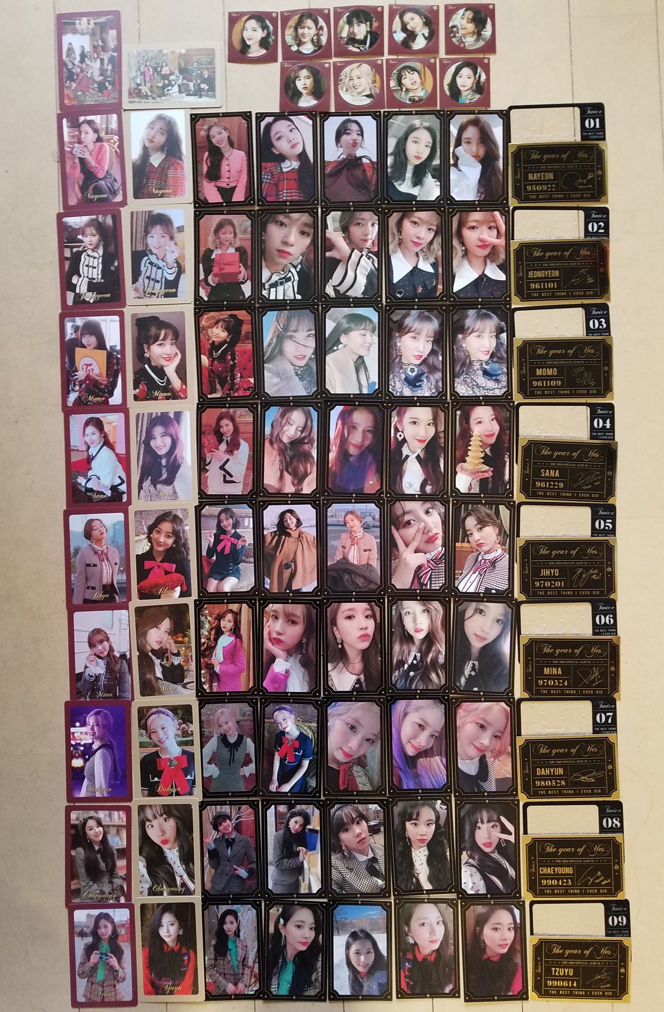 TWICE モノグラフ The years of yes トレカ付き 트와이스 (TWICE) The year of YES Monograph Unboxing - YouTube