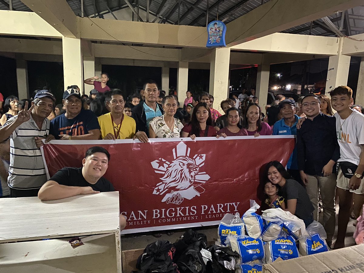 EdwardArriba's tweet photo. One for the books! One of the most fulfilling projects of our term. 

SALAMAT SA PAGKAKATAON @SanBigkis!!! https://t.co/0gfXLX2YvU