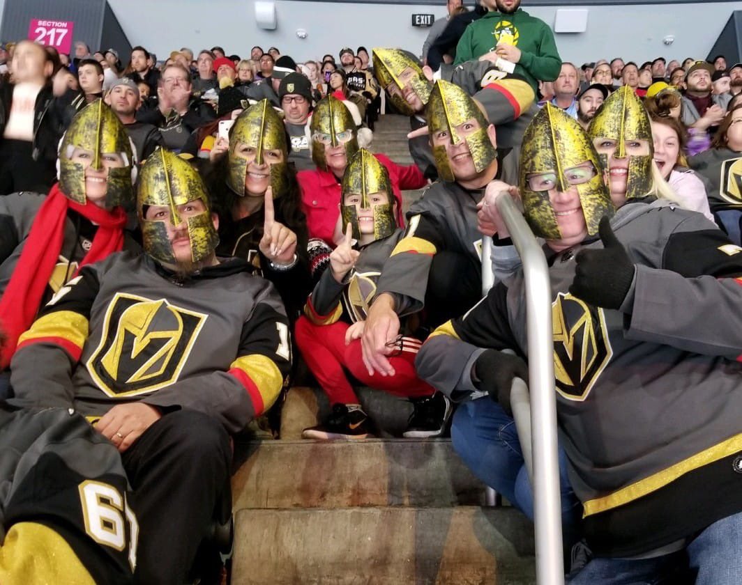Colvin2242's tweet image. Go Knights Go! #VegasBorn #sec217 #hockeyfamily
