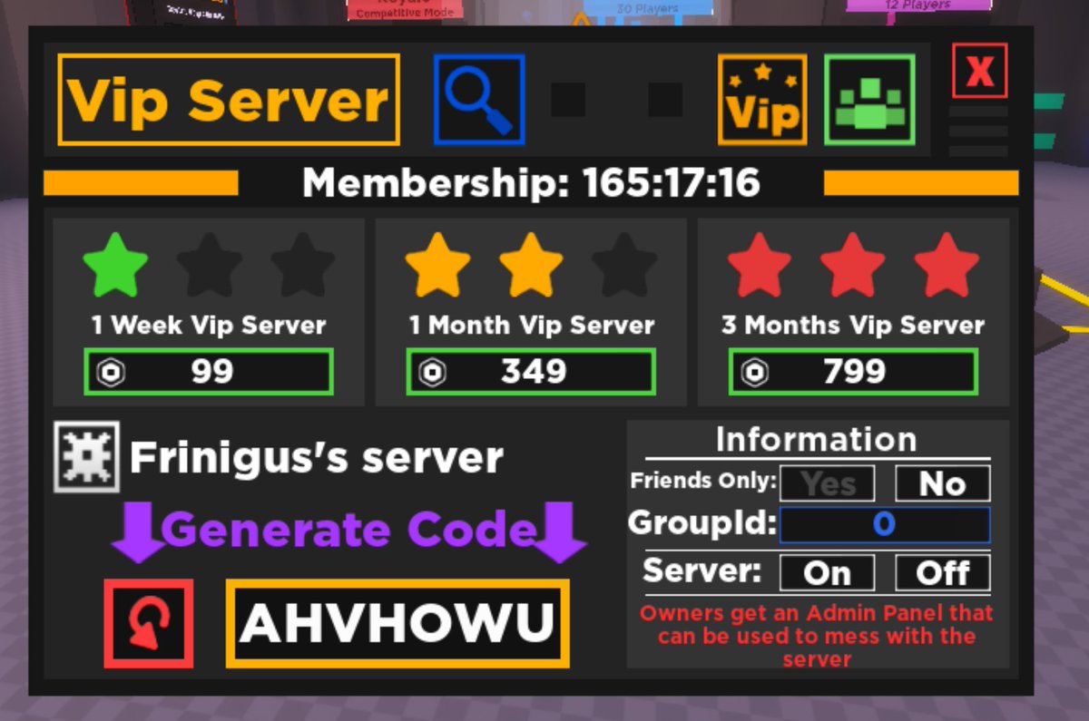 Matthew Allsbrook On Twitter Space Experiment Now Has A Custom Vip Server System Owners Are Given An Admin Panel To Mess With The Game As Much As Possible Play By Yourself Or - roblox vip accounts