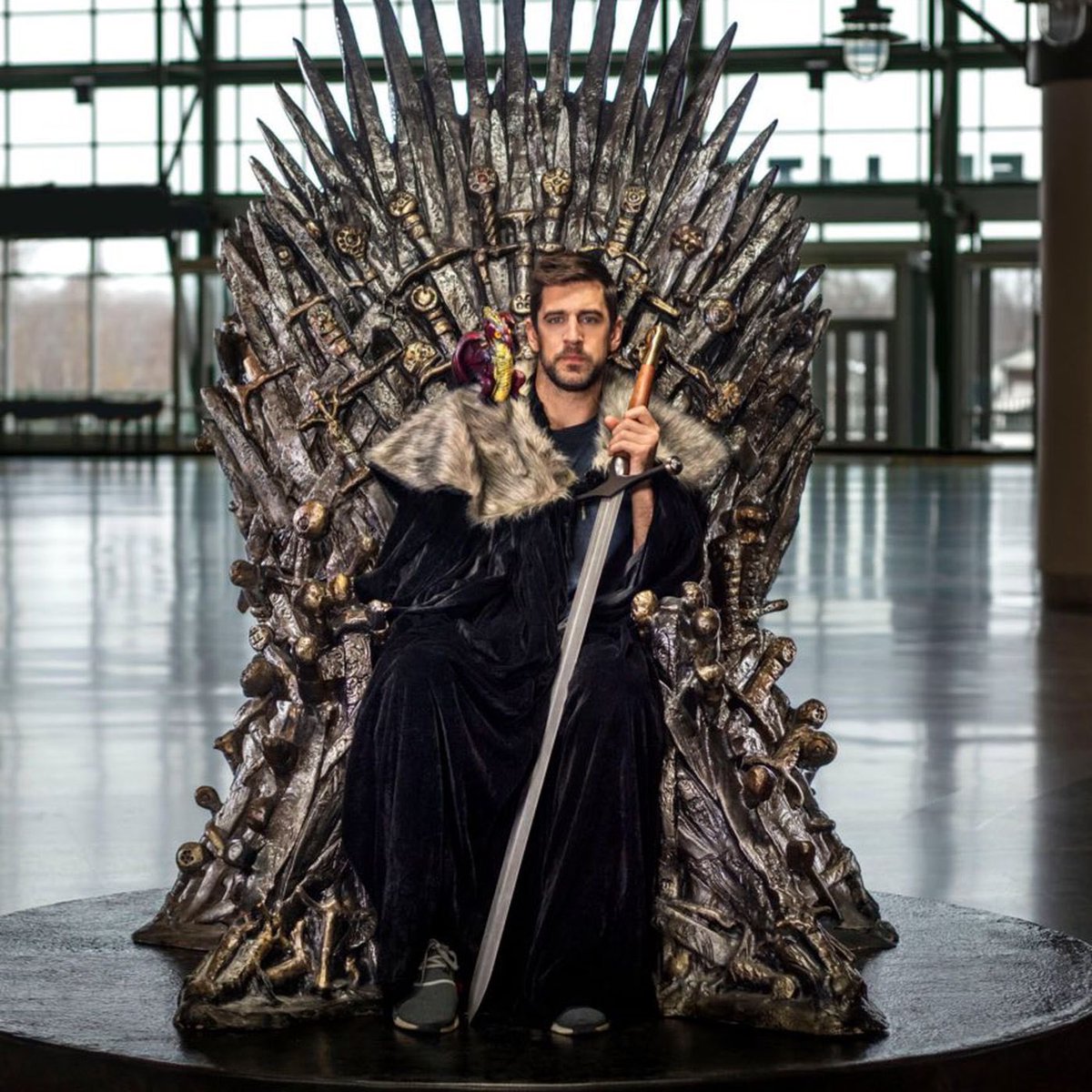 King of the North!! #GoPackGo 🧀