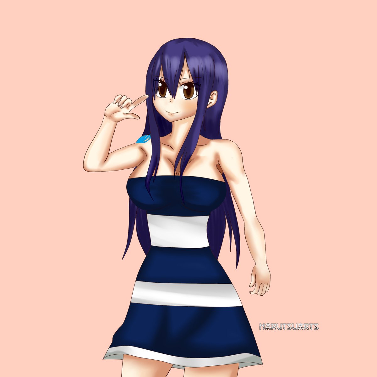 I felt like making Adult Wendy Marvell It’s like Edolas Wendy but with Eart...