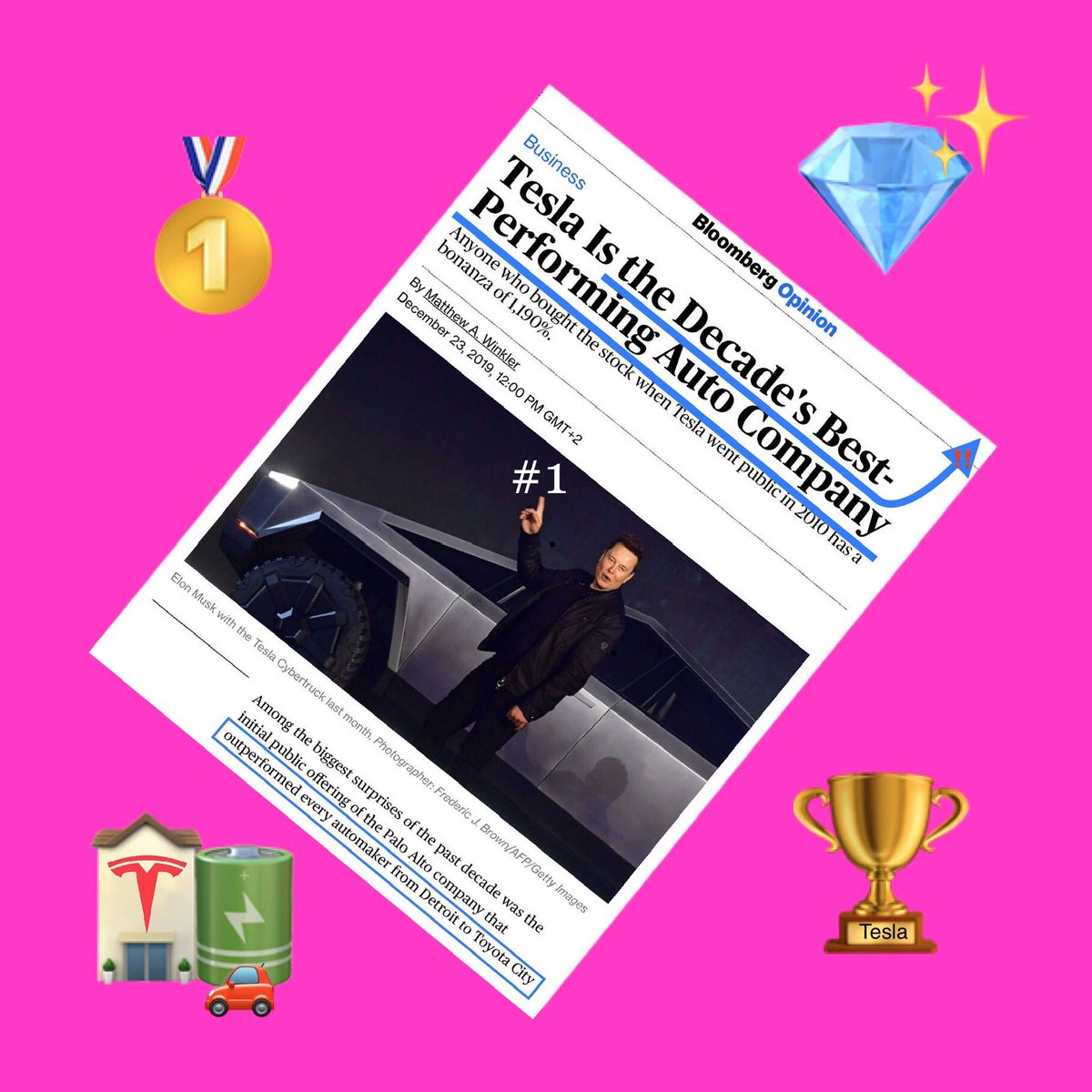 @Bloomberg @Tesla @ElonMusk