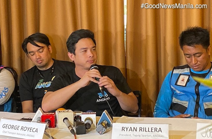 joneluy's tweet image. Sharing the recent @AngkasPH Press Conference full Facebook Live recording with @Royeca_Official on #GoodNewsManila facebook.com/GoodNewsManila…

#Angkas #AngkasPH #LTFRB #SaveAngkas #UnityGathering #AngkasSarye #AngkasTaraNa