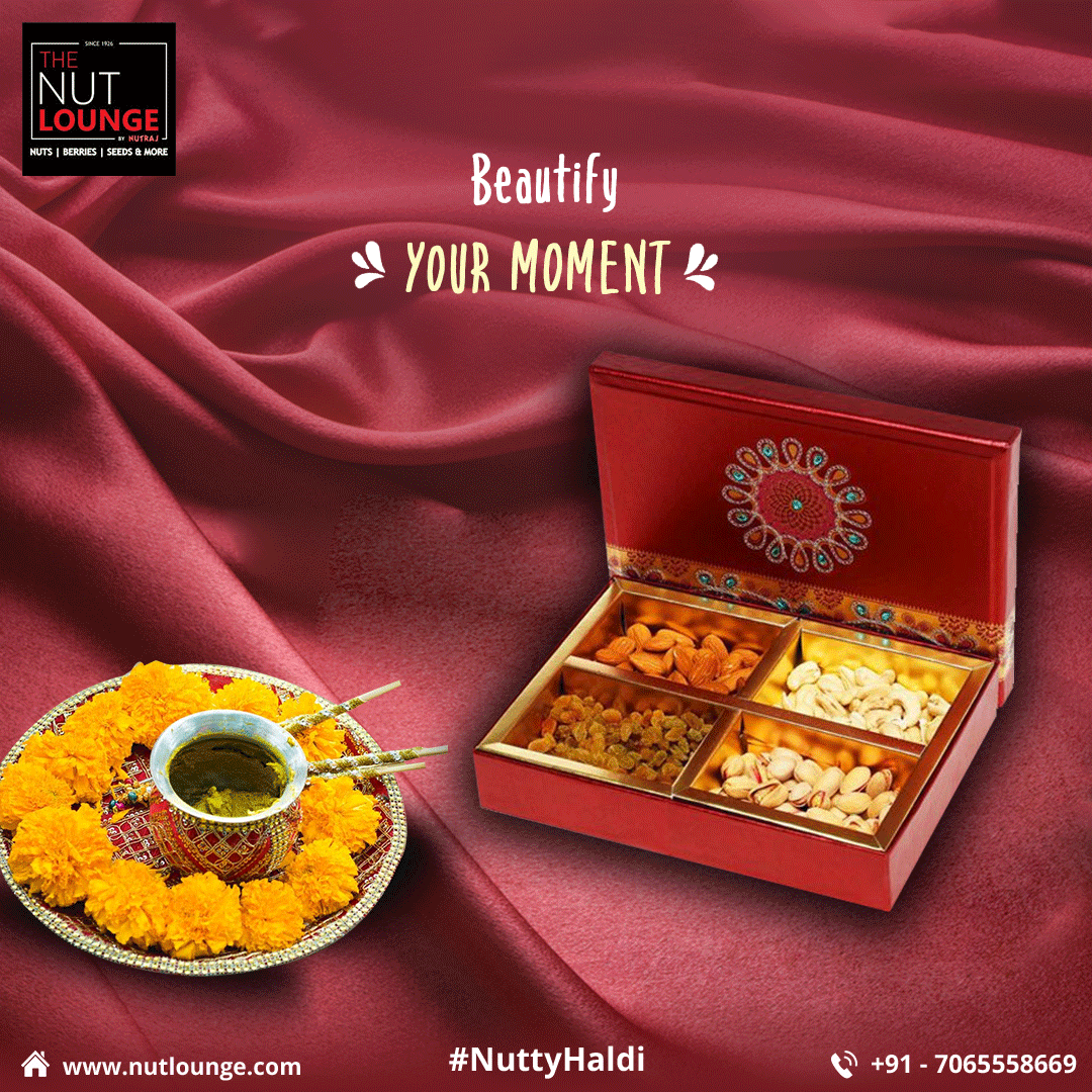 nut_lounge's tweet photo. Be bright and add charm to your Haldi rasam by giving premium quality dry fruits from #NutLounge.
Visit our website https://t.co/HXK1mVm3eF
M: 7065558669

#Nuts #Seeds #RokaCeremony #NuttyWedding #TuesdayMorning #TuesdayThoughts #TuesdayMotivation #tuesdayvibes #Tuesday https://t.co/eHl7AkuVP3