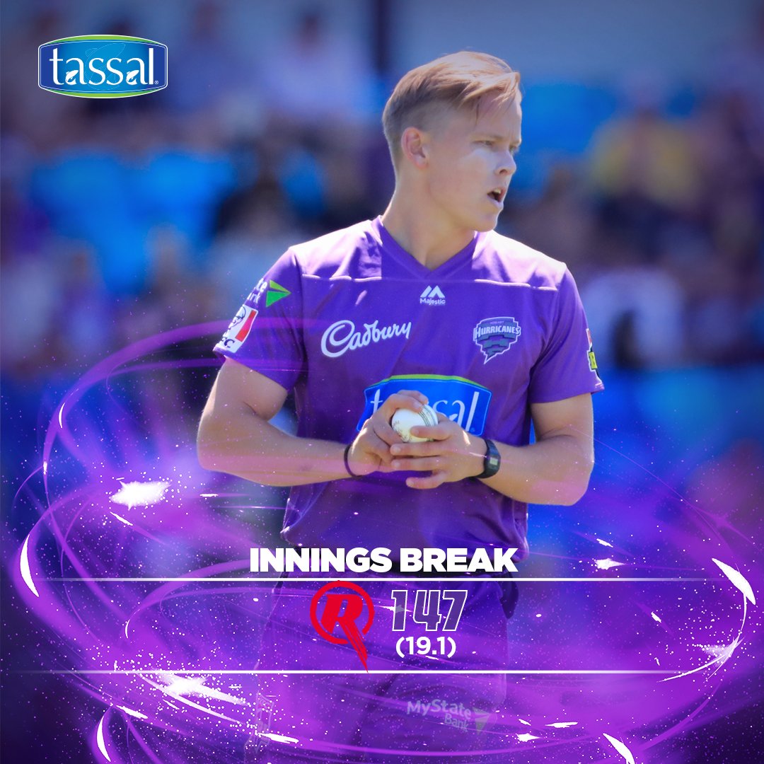 We're needing 148 runs to win today. Let's do it... 🔥

#TasmaniasTeam #BBL09