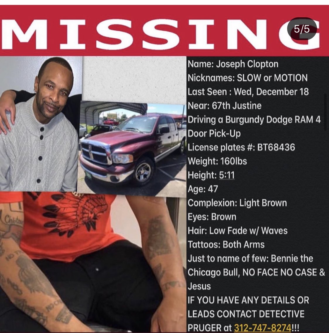 TIA_EWING's tweet photo. Please retweet! Joseph Compton is missing from Chicago! https://t.co/RH107wR98I