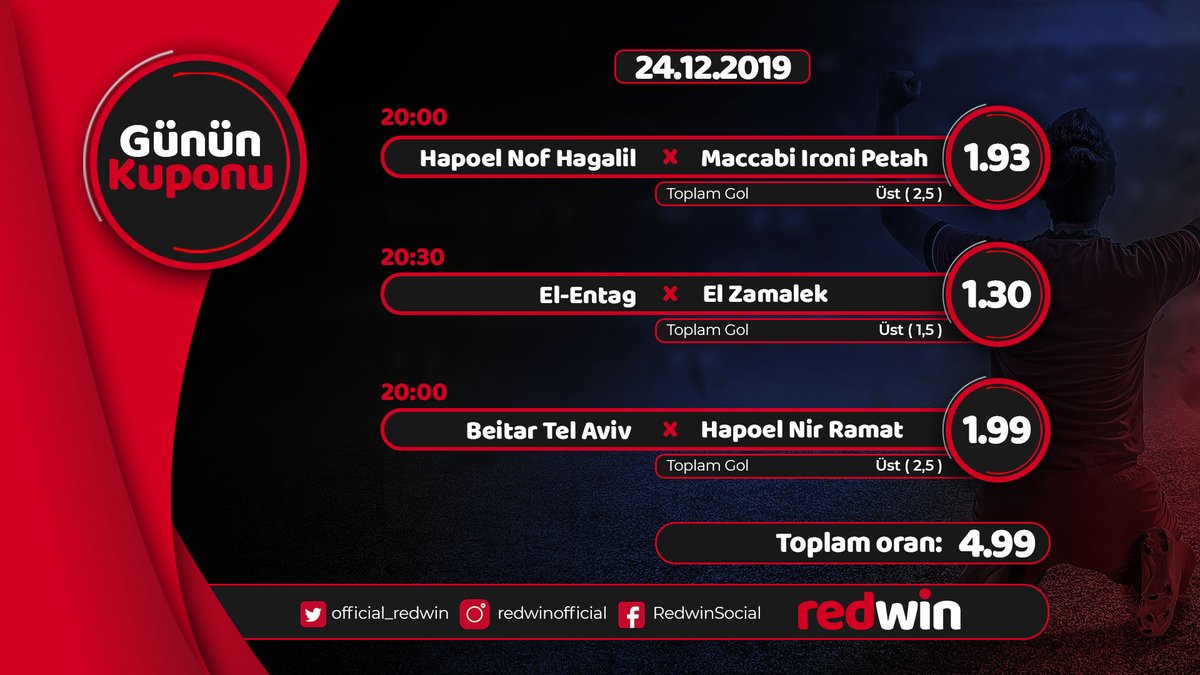 BayRedwin's tweet photo. Yüksek Oranlar ve Avantajlı Bonuslar ile Kupon Redwin'de Yapılır!
#JustRed #JustWin
➡️Redwin ayrıcalıkları için: https://t.co/aS2UY0gBeR https://t.co/n4YKfXpmXa