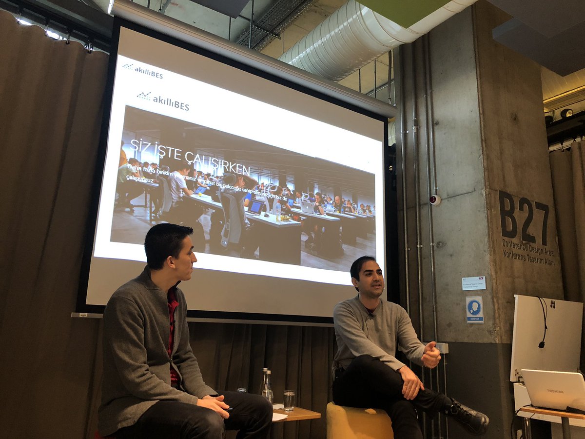 <a href="/akillibes/">AkıllıBES</a> kurusucu Onur Yurtseven <a href="/ozyeginuni/">Özyeğin Üniversitesi</a> <a href="/girisimfabrika/">Girişim Fabrikası</a>'sında girişimci olmak isteyenlerle, ekip 👥oluşumu, ürünleşme, yatırım💰ve büyüme 📈konularında deneyimlerini paylaşıyor.