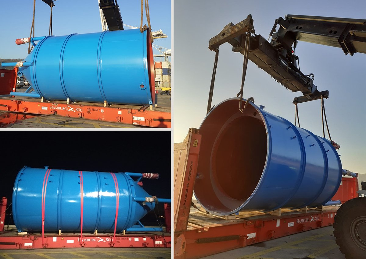 Umm Qasr, Irak proje yükümüz / Project shipment to Umm Qasr, Iraq