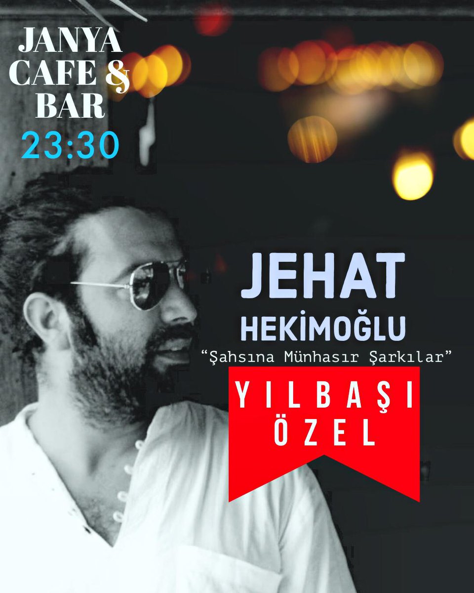 YILBAŞI ÖZEL🎄🎉🎊Siya Şevê( Gökçe Selim)  ve Jêhat Hekimoğlu bizlerle olacaklar. Gecede çiğköfte, meyve tabağı ve sınırsız çerez de ikramımız olacaktır. Ayrıca gece yarısı yılbaşı çekilişiyle 3 kişiye Dara Süryani şarabı hediye. Giriş bileti 75 TL  <a href="/siyaseve2/">G. Selim</a> <a href="/HekimogluJehat/">jehat Hekimoğlu</a>