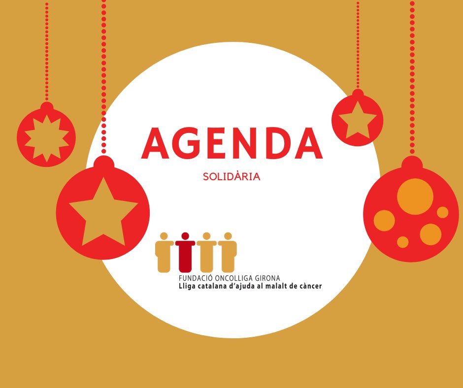 OncolligaGi's tweet photo. AGENDA | Quines i curses de Sant Silvestre un final d'any ben solidari! 
#Salt: Quina 
#Begur: Quina
#LaBisbalEmpordà: Cursa Sant Silvestre
#Girona: 
#NassosContraElCancer contra el càncer a la Sant Silvestre 
#Navata: Sant Silvestre Navatenca
+ info:
https://t.co/SRHeALrtQY https://t.co/JldPuHpWT6