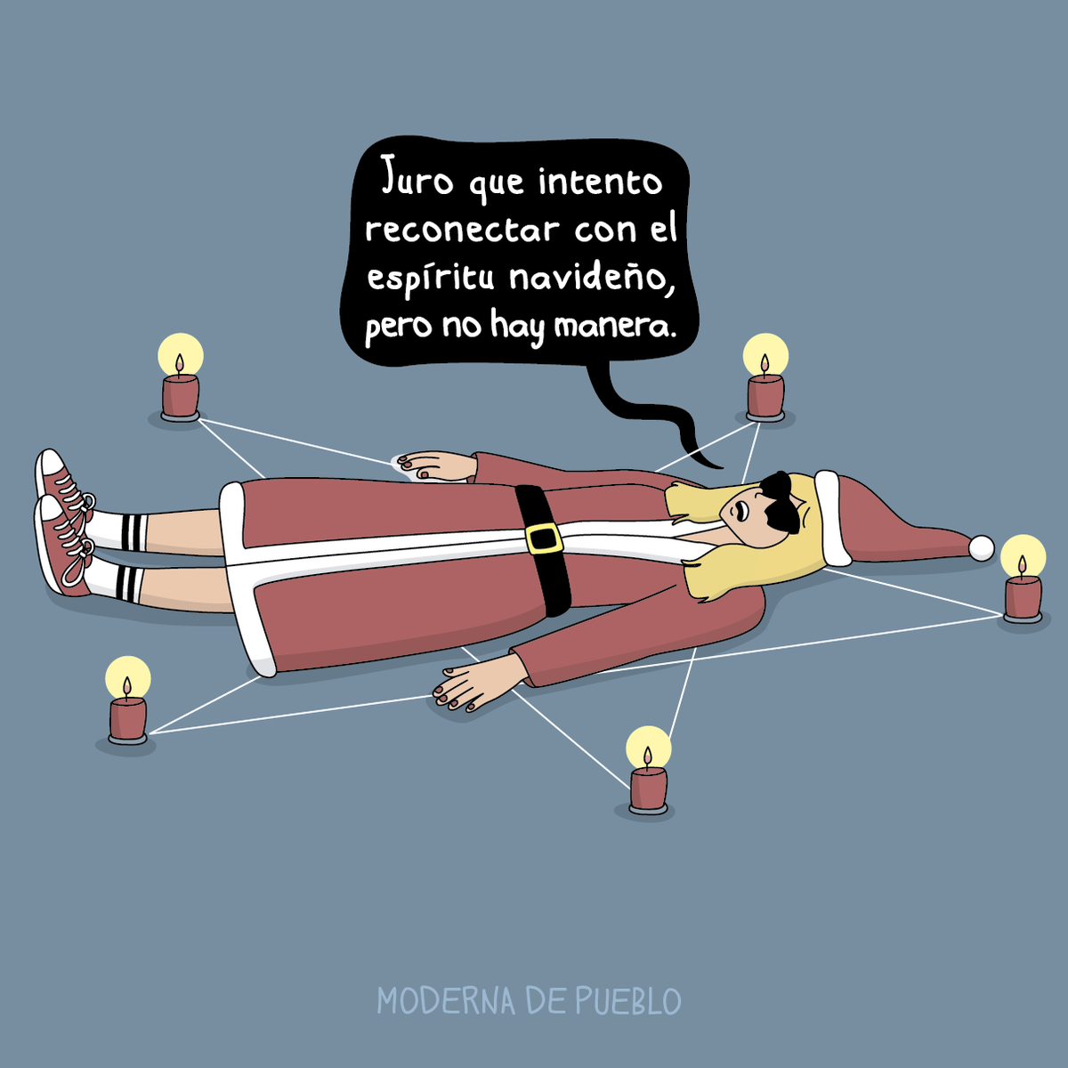 ModernaDePueblo's tweet photo. Espíritu navideño... ¿estas ahí mi vida? ¿me escuchas? ¿me oyes? https://t.co/VznTxveEvl