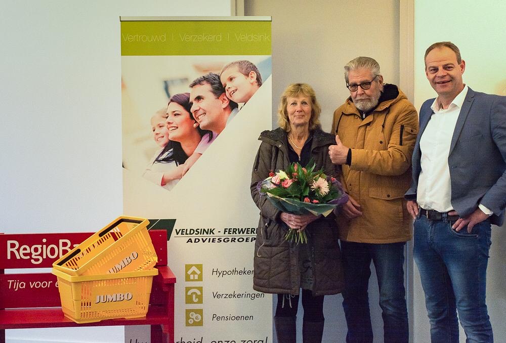 Tweede winnaar gratis boodschappen bekend!
Max en Geertje Hiemstra hebben de kassabon van Jumbo ingeleverd bij Regiobank Joure. Uit de vele kassabonnen is vorige week dit bonnetje getrokken. Deze gelden worden bijgeschreven op de Regiobank rekening van familie Hiemstra #Jumbo