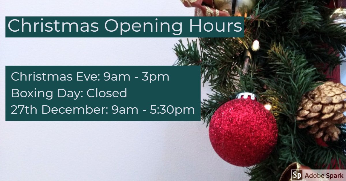 bdOpticians's tweet image. Open until 3pm today.

Myself and the team would like to wish everyone a happy Christmas!

We look forward to seeing you in 2020.

#Optician #Dundee #Christmas