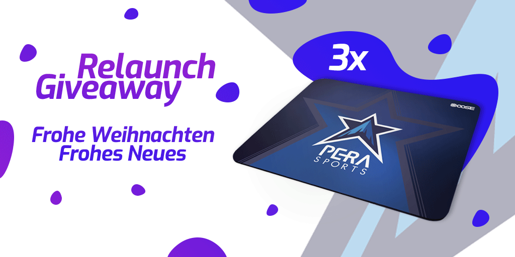 perasportsde's tweet photo. Relaunch? ABER SOWAS VON!
Deswegen könnt ihr direkt zum neuen Jahr 3 PERA SPORTS Mousepads gewinnen. Ein Mousepad pro Gewinner.

Einfach @perasportsde folgen -
den Post retweeten -
und zwei Freunde taggen.

Teilnahmebedigungen unter https://t.co/AbzmbHxPyk https://t.co/K7I23NIBTV