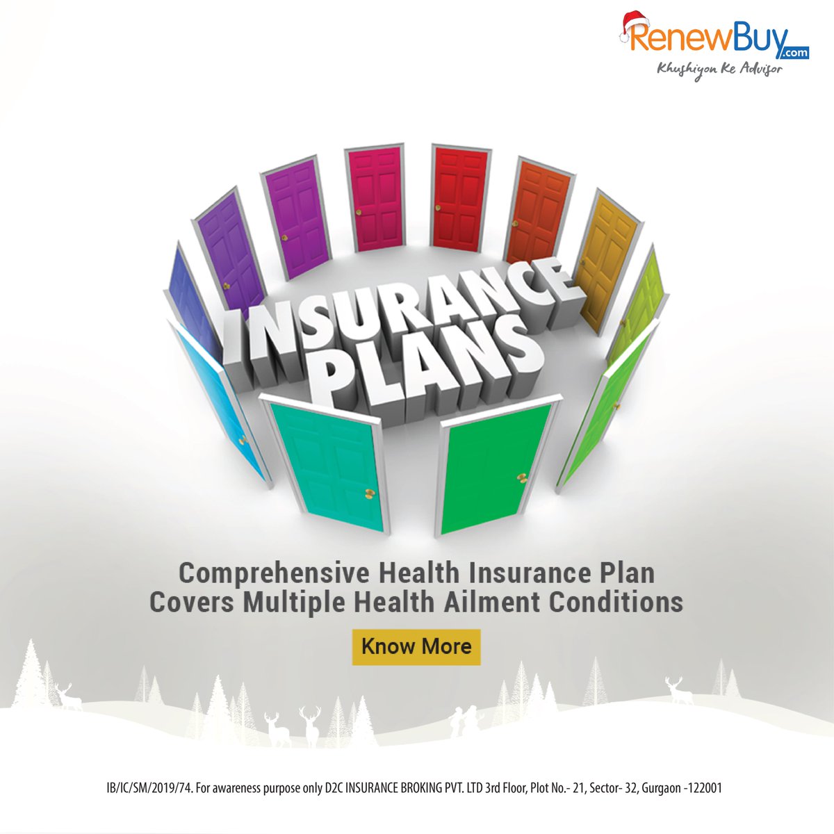 RenewBuy's tweet photo. Read how comprehensive health insurance plans cover multiple health ailment conditions. Click here:
https://t.co/Nj1SqavTHN
#Insurance #HealthInsurance #OnlineInsurance #OnlineHealthInsurance #Insurtech #RenewBuy #KhushiyonKeAdvisor https://t.co/oceZF1UqFF