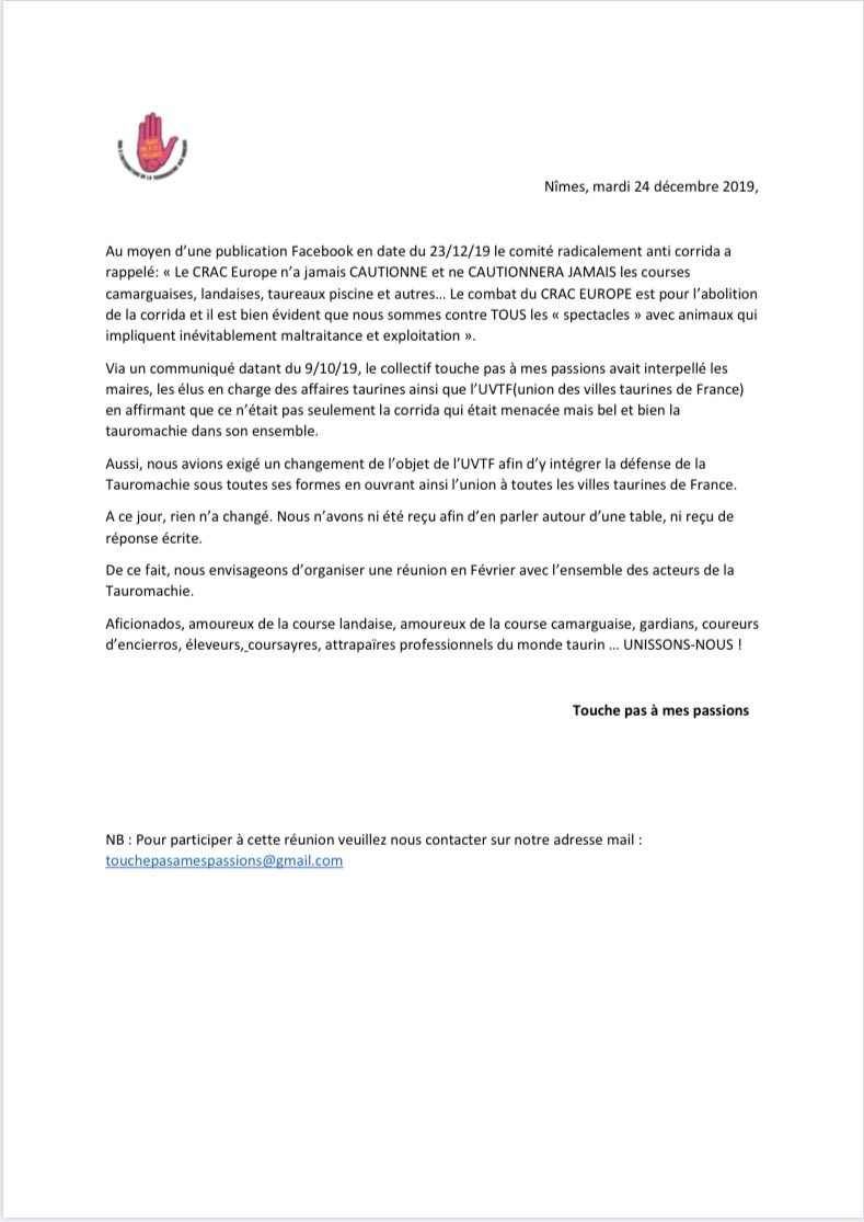 ⚠️⚠️⚠️⚠️ UNISSONS NOUS ‼️

#touchepasamespassions