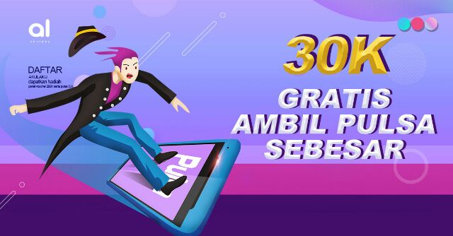 Kejutan login
Daftar Akulaku, dapatkan hadiah paket voucher 200K serta pulsa 30K 
al.plus/GDpbm2