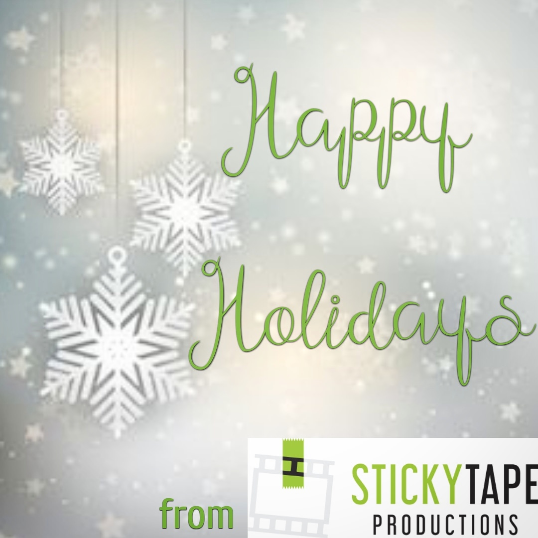 Happy Holidays!!! Hope everyone gets to relax and pig out with friends and family! 🎄❄☃️🎅🎁🍾🍻 #christmas #newyear #irishfilm #Snowflakes