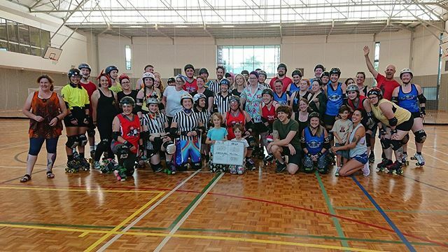 PerthJRD's tweet photo. This year @warollerderby held their annual Threrby (three team derby) . And sticking to the theme of the game, THREE of our juniors played (Torque’n Gene, Maniac Jack and Jackhammer) It was a fun game to play and watch. Thank you to everyone who made it possible. #jackjackjamming https://t.co/FMhHOy4T9h