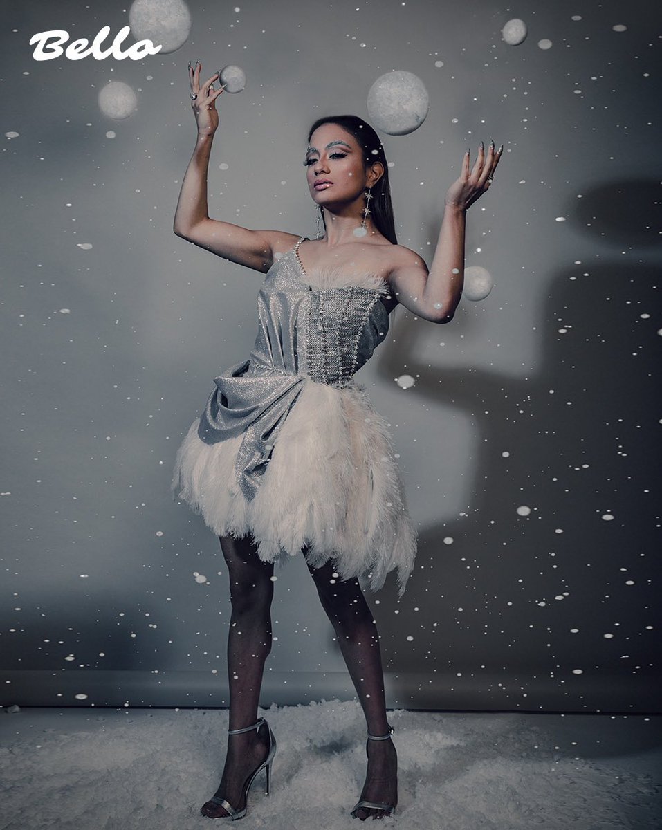 AllyBrooke's tweet photo. That moment when you become an ice queen ❄️ @bellomag https://t.co/Zon81QzCWJ