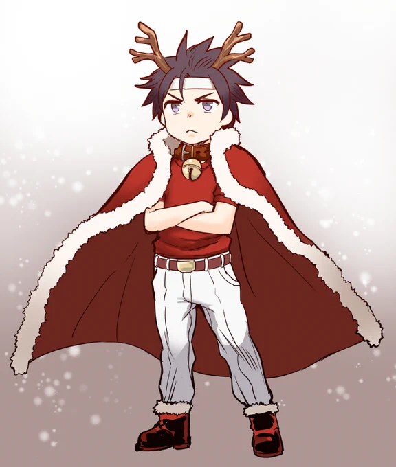 ソギーの服の色見て思いついたクリスマス絵です。 
