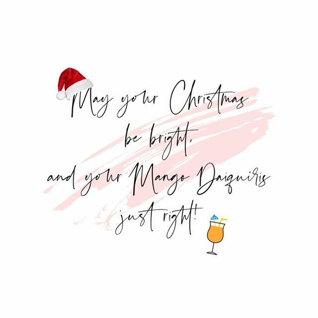 My wishes ✨ for you... Among many more! 😉⁣
⁣
I do believe it's time for a Mango Daiquiri! 🍹 What do you think?⁣
⁣
I'm signing off now for a couple of days of R&amp;R, 🙏🏽 and I hope you are too, because you deserve it! 🎅🏽🎄🎉⁣

#merrychristmas #chris… ift.tt/378px15
