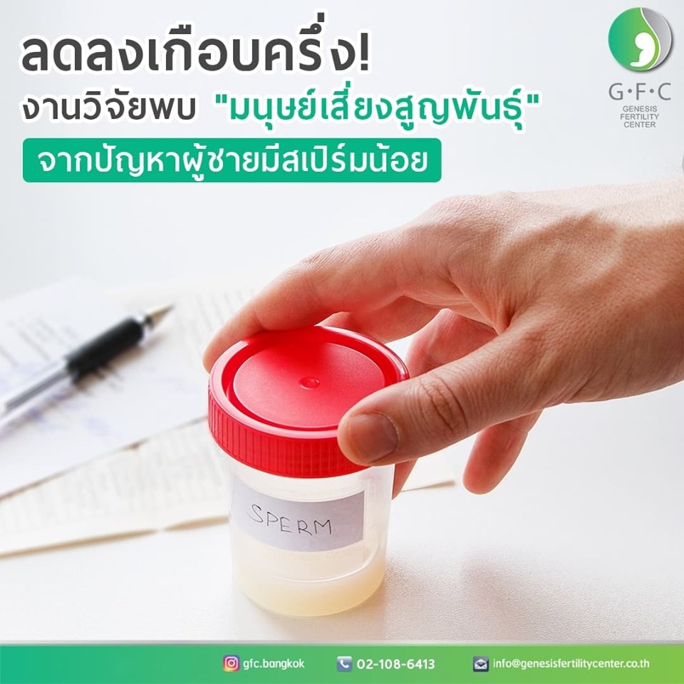 gfcclinic's tweet photo. คณะนักวิจัยจากมหาวิทยาลัยฮีบรูแห่งกรุงเยรูซาเลม เผยแพร่ผลการศึกษาในวารสาร Human Reproduction Update ว่า "ผู้ชายในอเมริกาเ��นือ ยุโรป ออสเตรเลีย และนิวซีแลนด์ มีสเปิร์มในน้ำอสุจิลดลงถึง 52.4%" โดยอาจเกี่ยวข้องกับการได้รับสารเคมีในยาฆ่าแมลง พลาสติกและมลพิษรวมถึง การสูบบุหรี่ อ้วน https://t.co/HLwAAGixmP