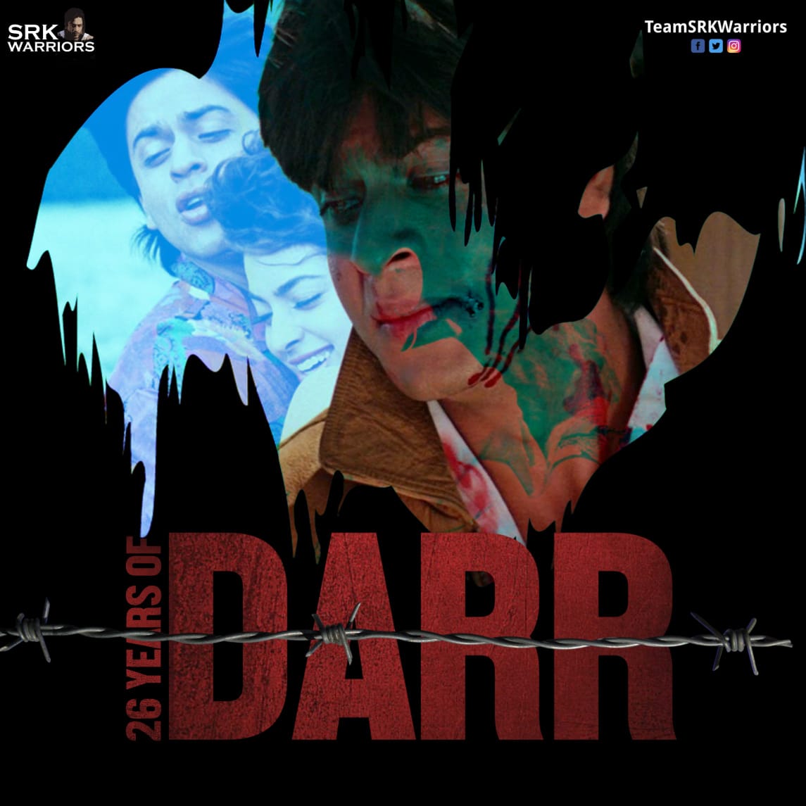 To recognize true love you don't need eyes ... you need a heart...♥️
#26YearsOfDarr