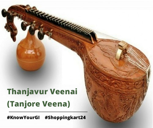 KnowYourGI's tweet photo. The #Sanskrit word #Veena in ancient and medieval Indian literature is a generic term for plucked string #musical #instruments. A person who plays the veena is called a Vainika. It is often called the #Thanjavur Veenai or the #Saraswati Veena.
#GeographicalIndication #TamilNadu https://t.co/fFPqErz1sb