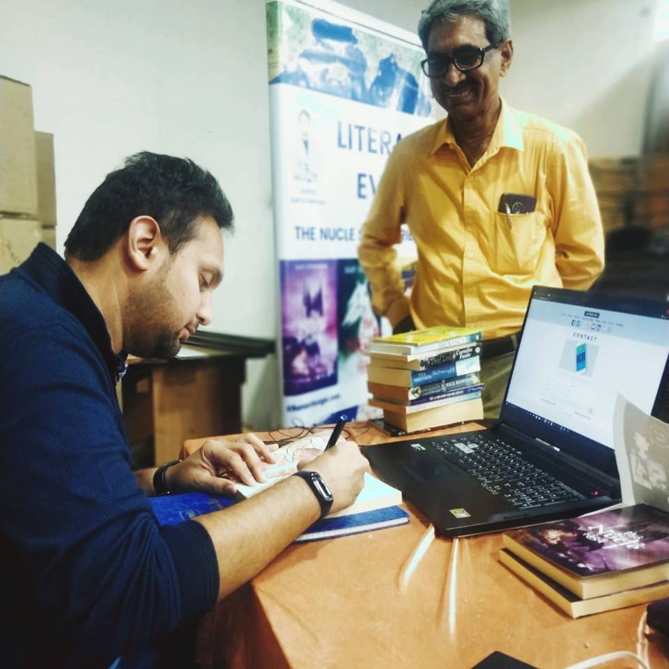 saifurrahmano's tweet photo. Conclusion of satisfying event with @LoversKitab here at #Hyderabad.
Readers, it was an absolute delight to meet and interact with you all. I learned so much.
#Writing #amwriting #hyderabadevent #kitablovers #thenuclesaga #writerslife https://t.co/zxADC5PYgd