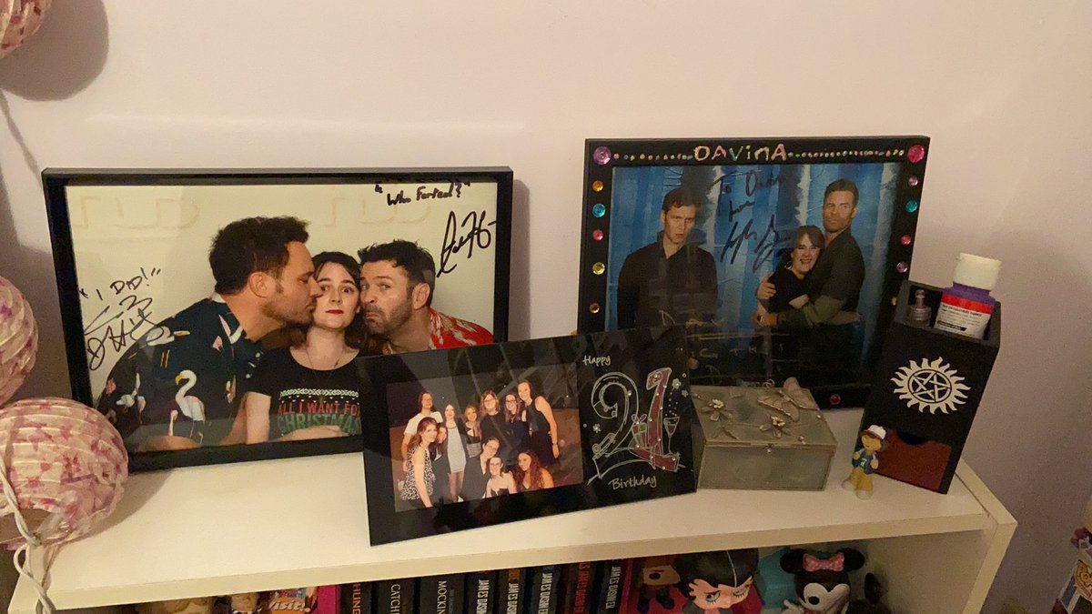 deenie_xo's tweet photo. Keeping my promise to @DavidHaydnJones to frame our photo from #ahblxmas5 https://t.co/tar0UuW2zs