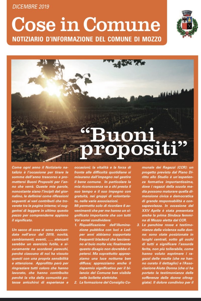 Mozzonews Mozzo Cose In Comune In Distribuzione T Co Hcywyuuxt1