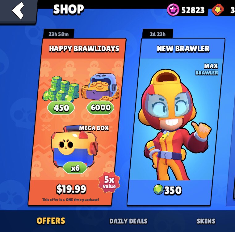 Brawl Stars On Twitter Free Classic Ricochet Skin Is Here It Ll Only Be Available For One Week So Go Claim It Now And Don T Worry If You Don T Have Rico You Ll - rico skin ricochet brawl stars
