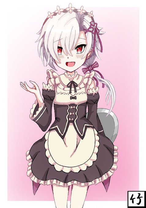白猫リゼロのtwitterイラスト検索結果