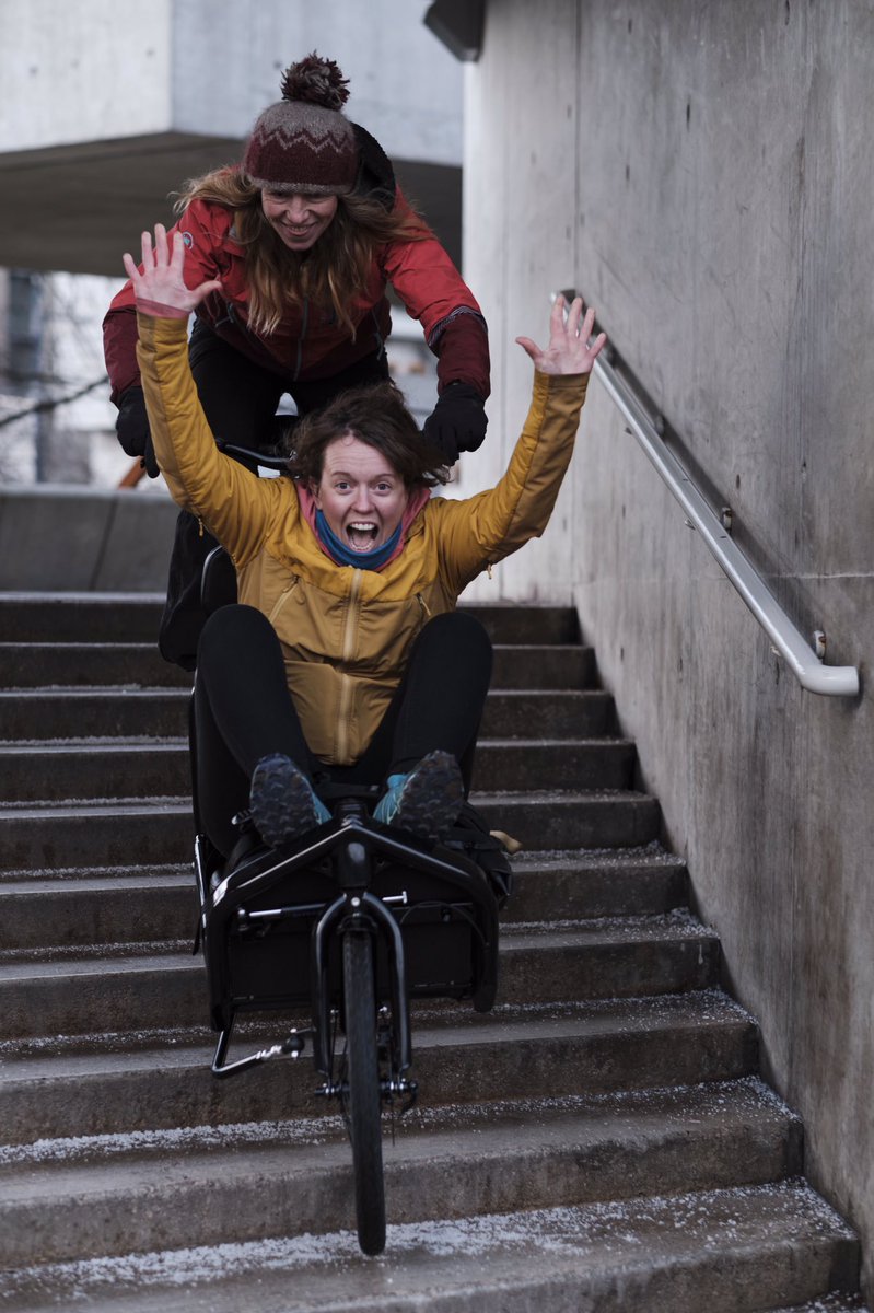 On 26th December, 4 of us will ride from Edinburgh to Copenhagen on 2 cargo bikes (you do the maths). This is  a big one. It might not be possible but we’re up for trying. Follow us 🚲 💨 #ClimateEmergency theadventuresyndicate.com