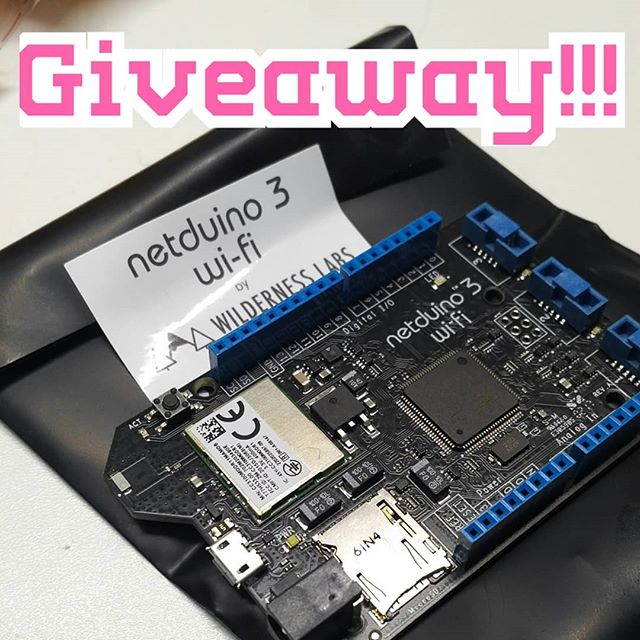 tamhanna's tweet image. #giveaway time. Have a #netduino3wifi by @wildernesslabs - #freeshipping included. Just leave a comment here and have fun!
#electronics #elektronik #maker #makers #tech #merrychristmas #giveaways #arduino #arduinoalternative #raspberrypi #netduino…
📸 instagram.com/p/B6cv6pYD4Hr/